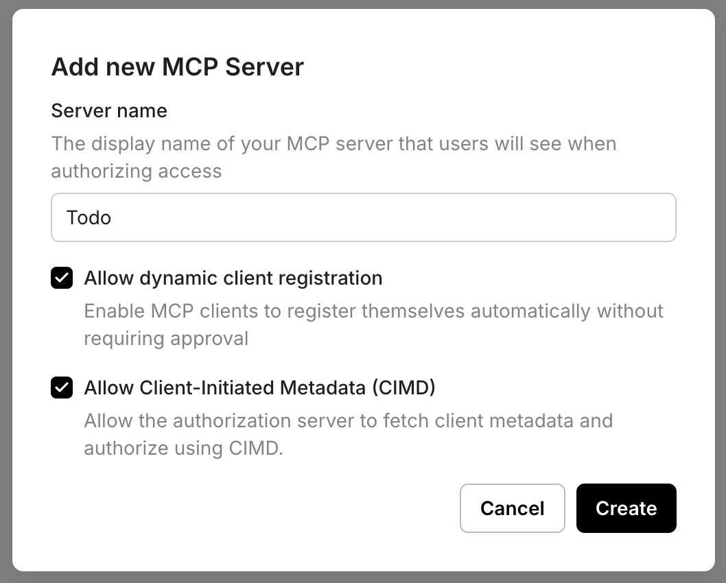 Add MCP server